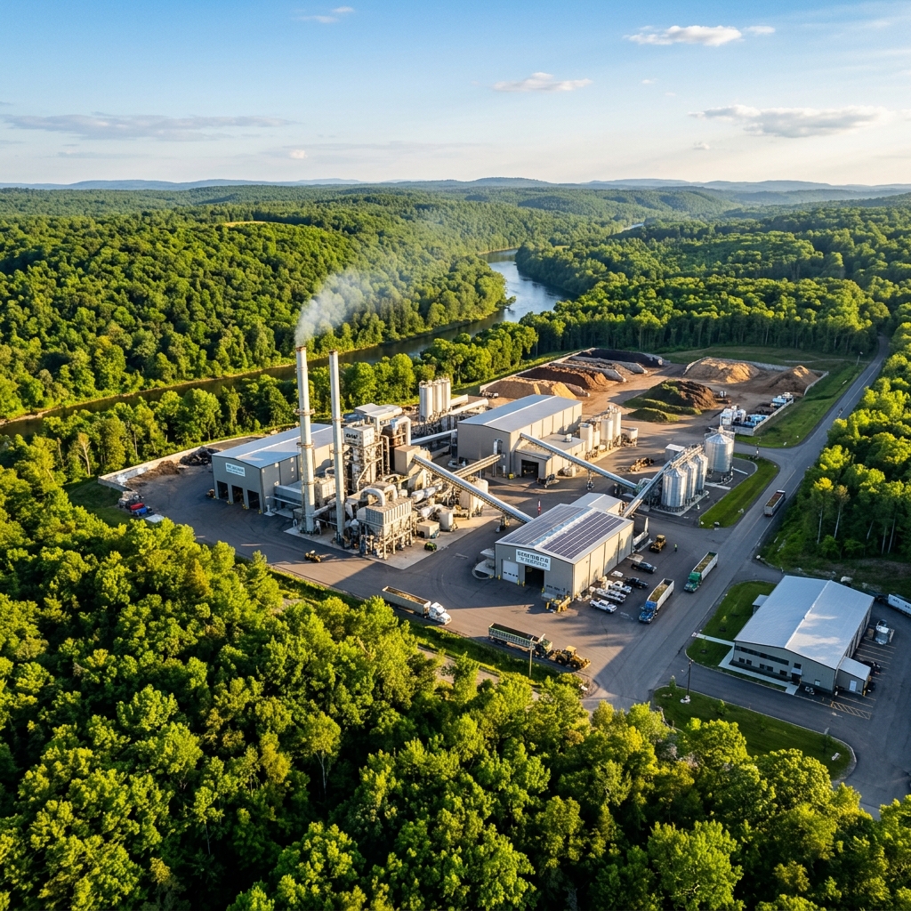 Moderní pyrolýzní závod